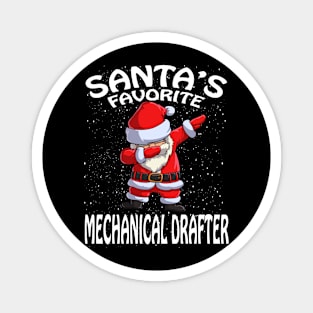 Santas Favorite Mechanical Drafter Christmas Magnet